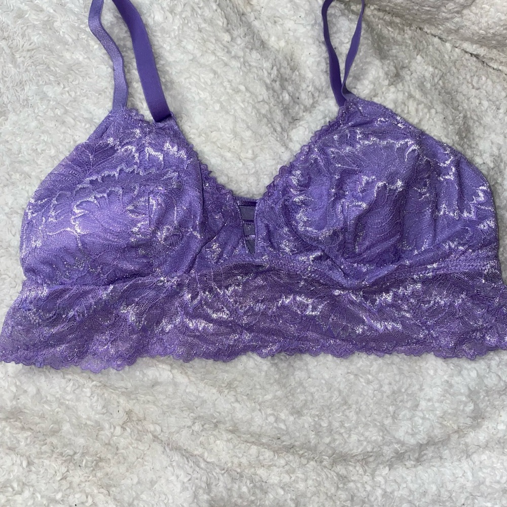 Auden Lavender Lace Bralette